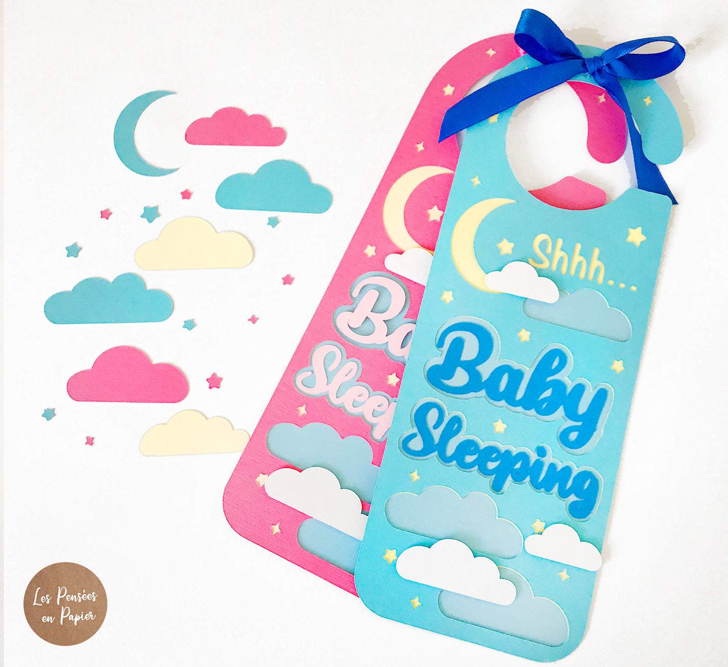 BABY DOOR HANGER - Free SVG
