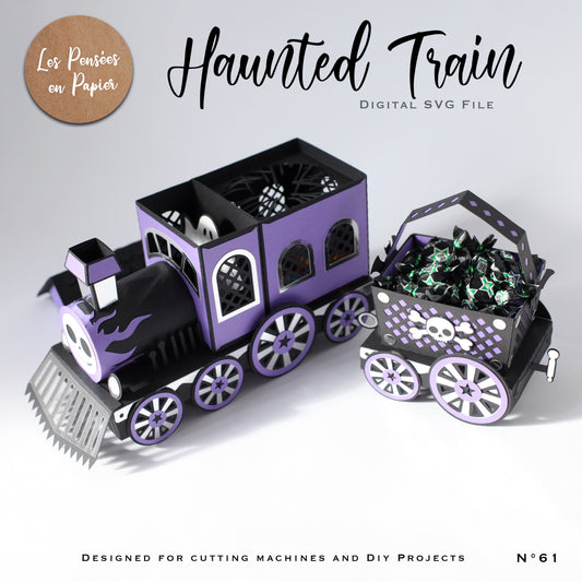 HAUNTED TRAIN - SVG