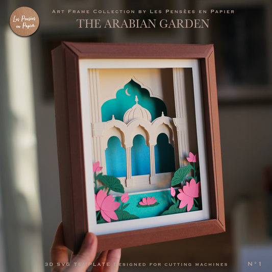 ART FRAME - The Arabian Garden - SVG