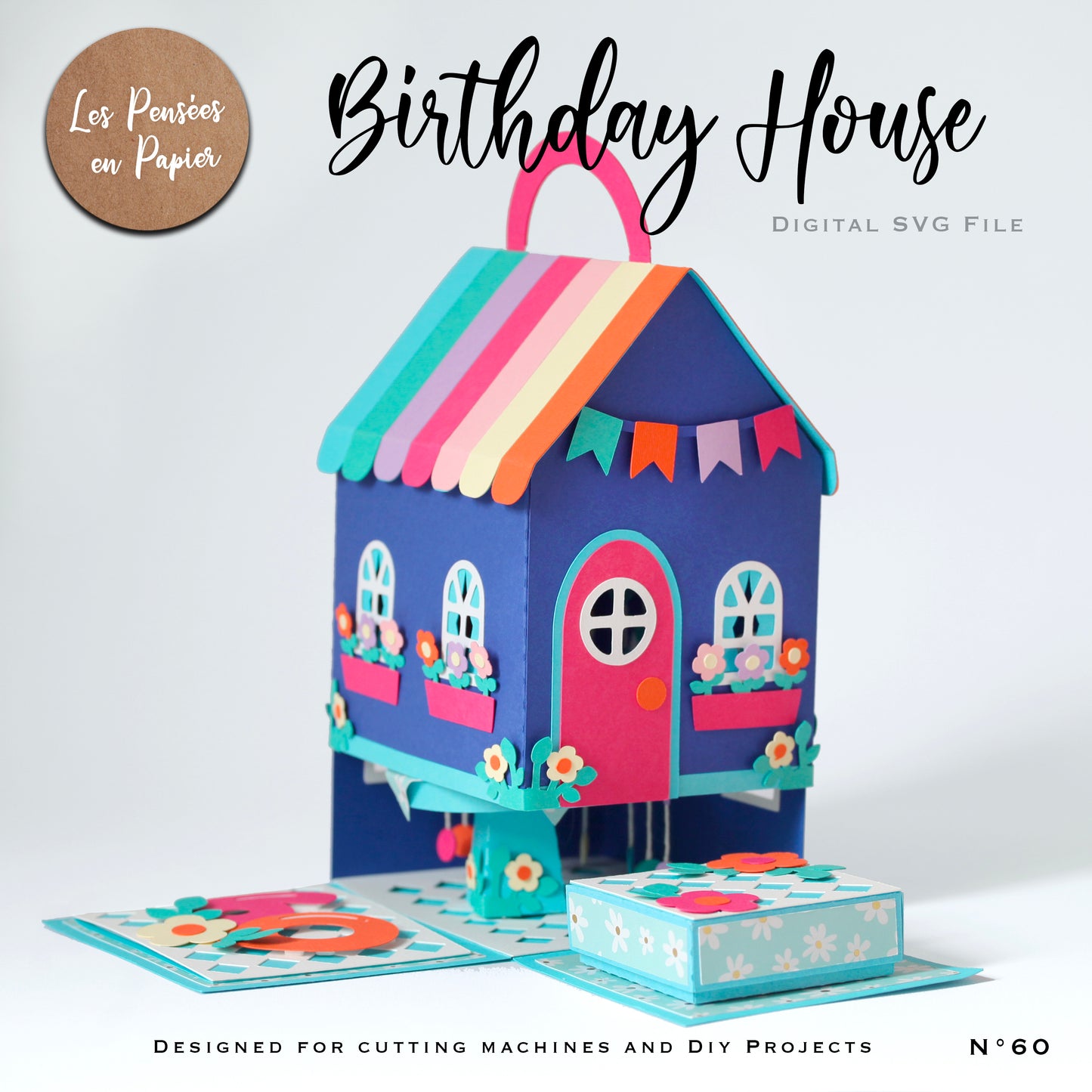 BIRTHDAY HOUSE - SVG