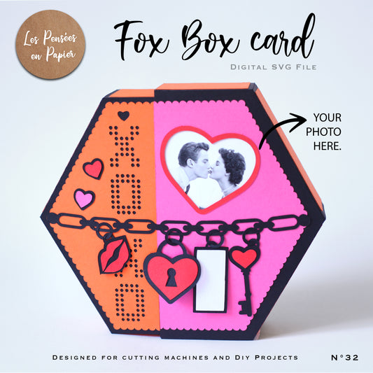 FOX BOX CARD - SVG