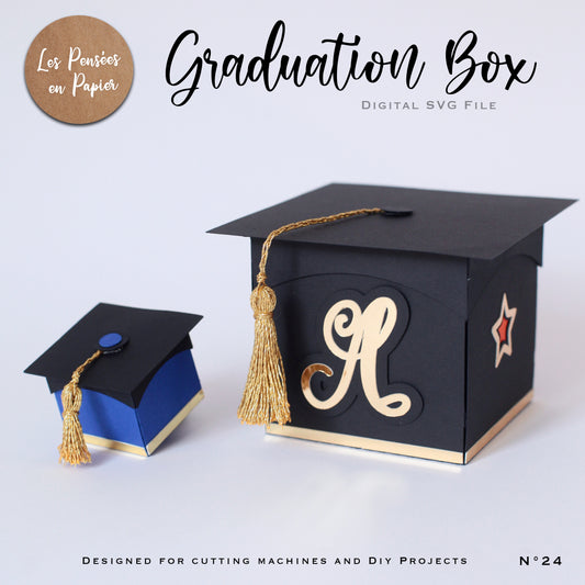 GRADUATION BOX - SVG