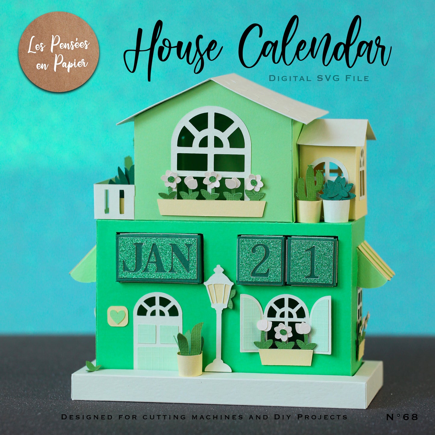 HOUSE CALENDAR - SVG
