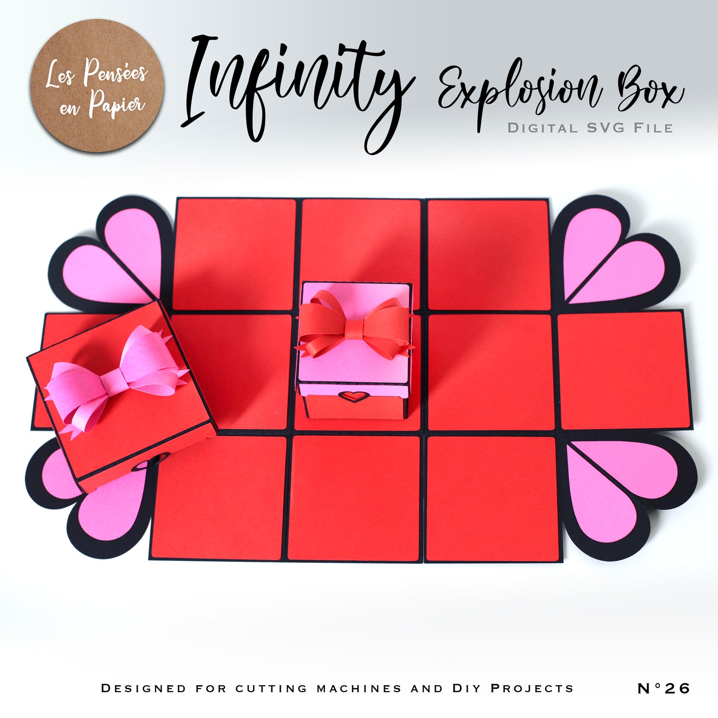 INFINITY EXPLODING BOX - SVG