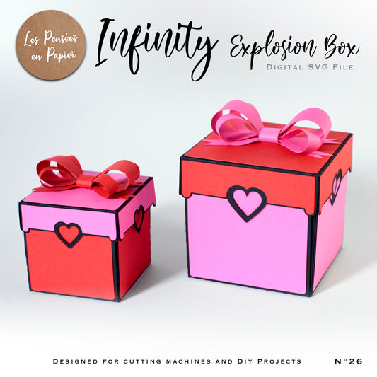 INFINITY EXPLODING BOX - SVG