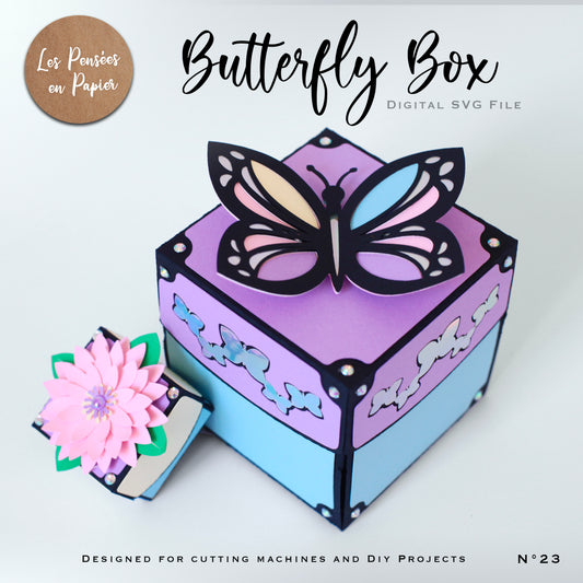 BUTTERFLY BOX - SVG