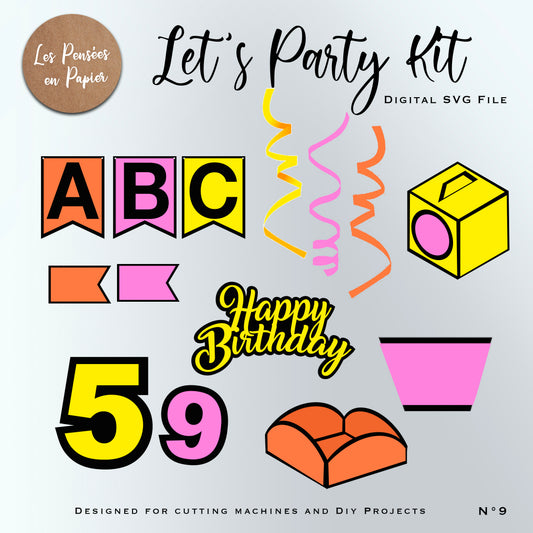 PARTY KIT - SVG