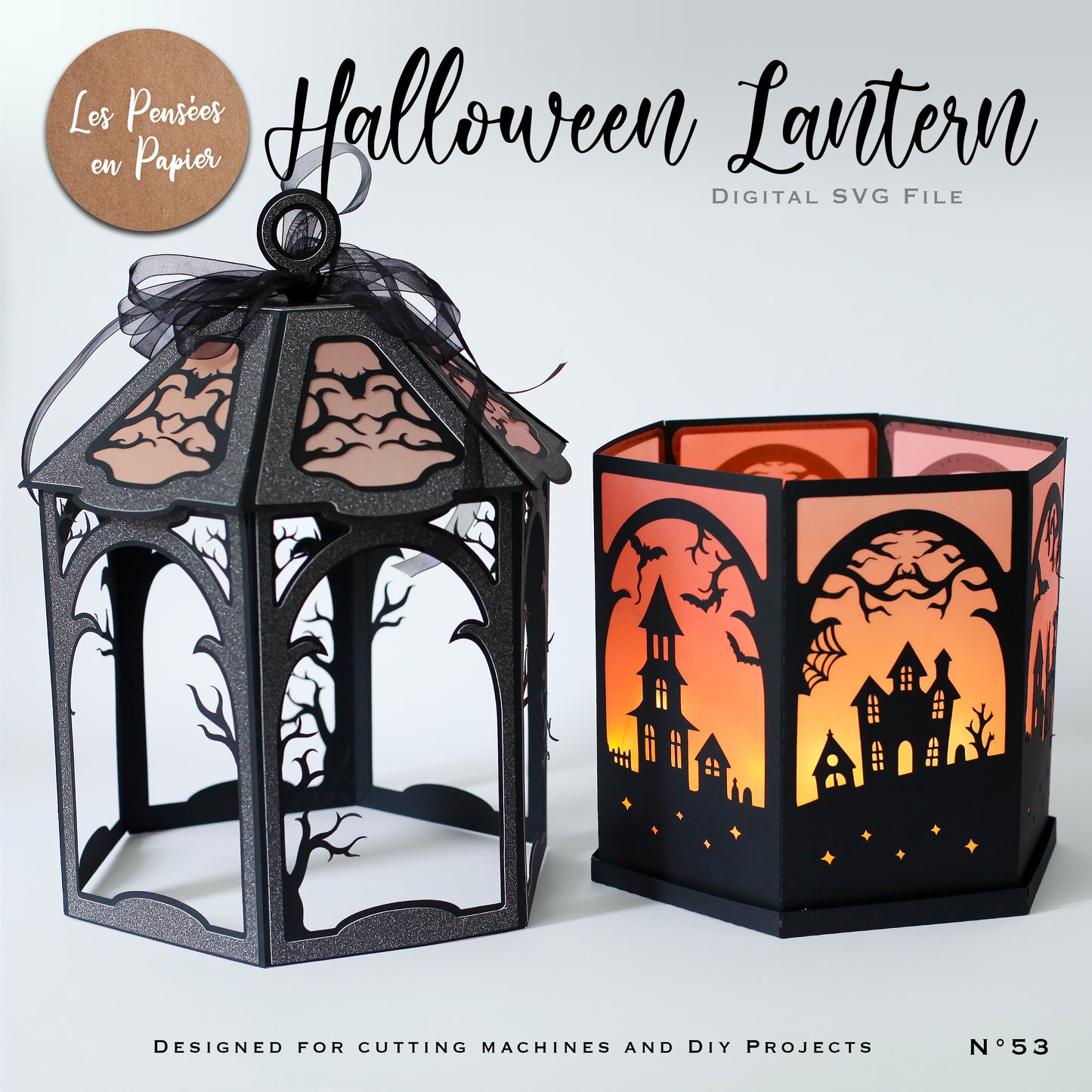 HALLOWEEN LANTERN - SVG