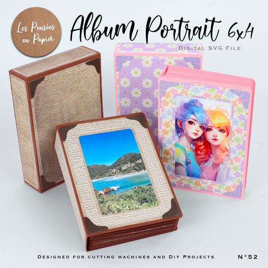 ALBUM PORTRAIT 6x4 - SVG