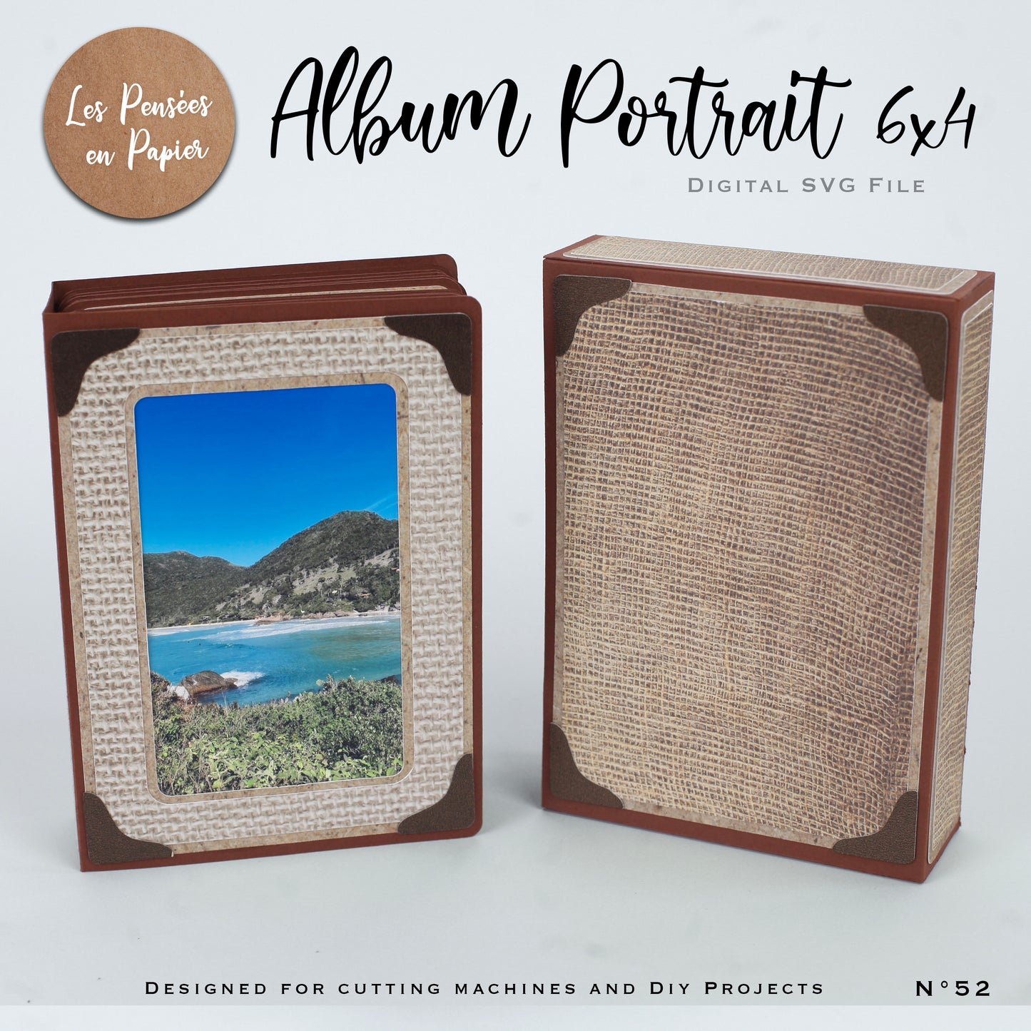 ALBUM PORTRAIT 6x4 - SVG