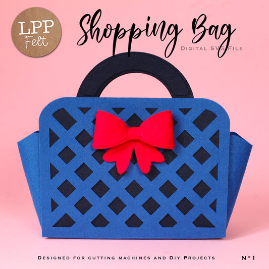 FELT SHOPPING BAG - SVG