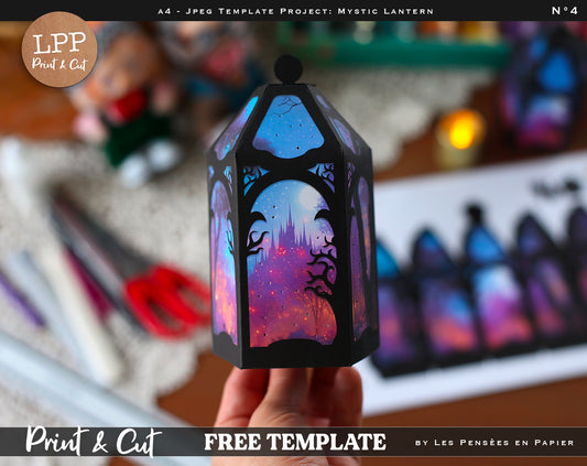 FREE - Print&Cut - Mystic Lantern