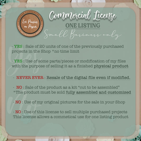 COMMERCIAL LICENSE - 20 UNITS