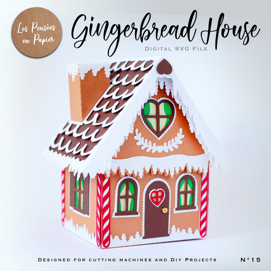 GINGERBREAD HOUSE - SVG