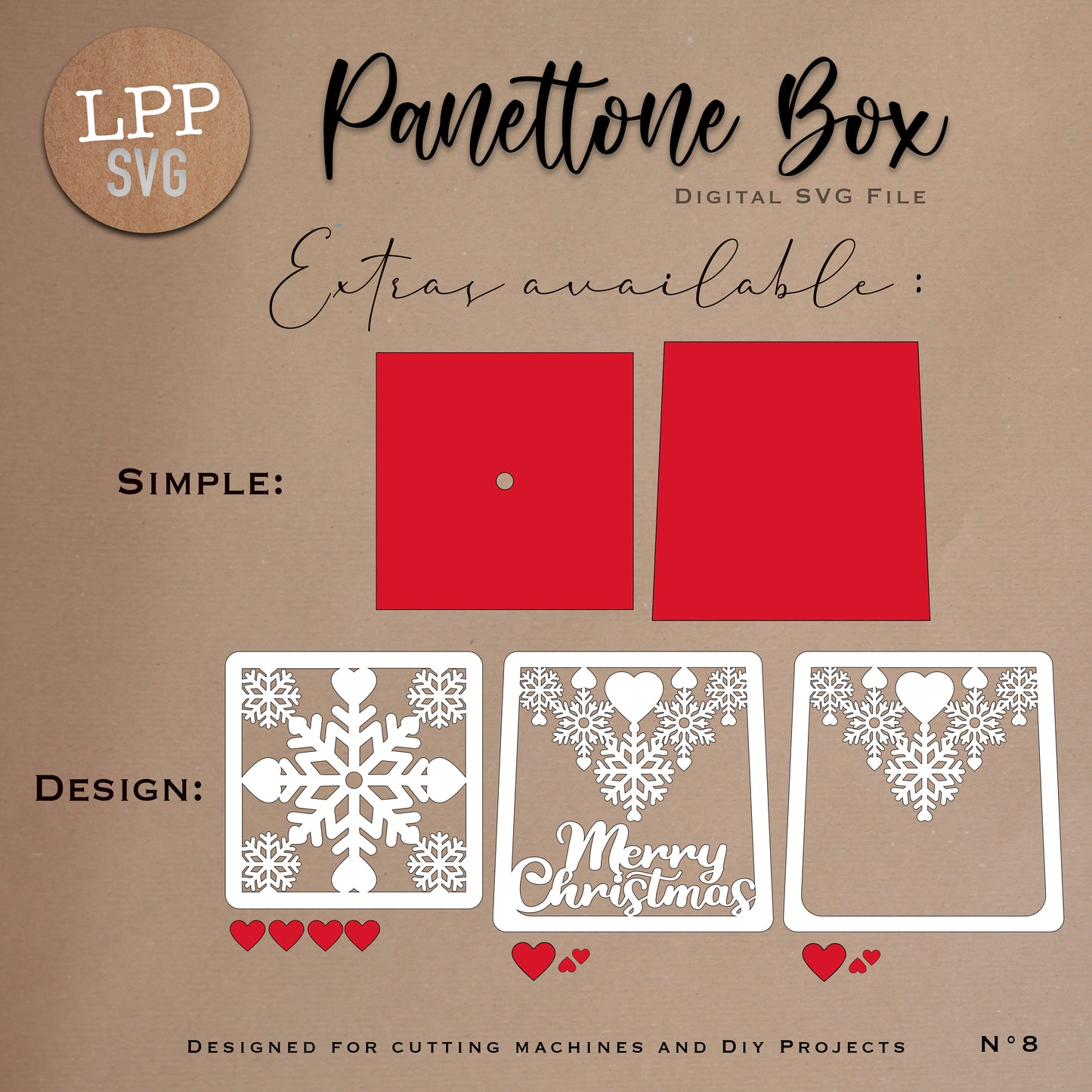 PANETTONE BOX - SVG