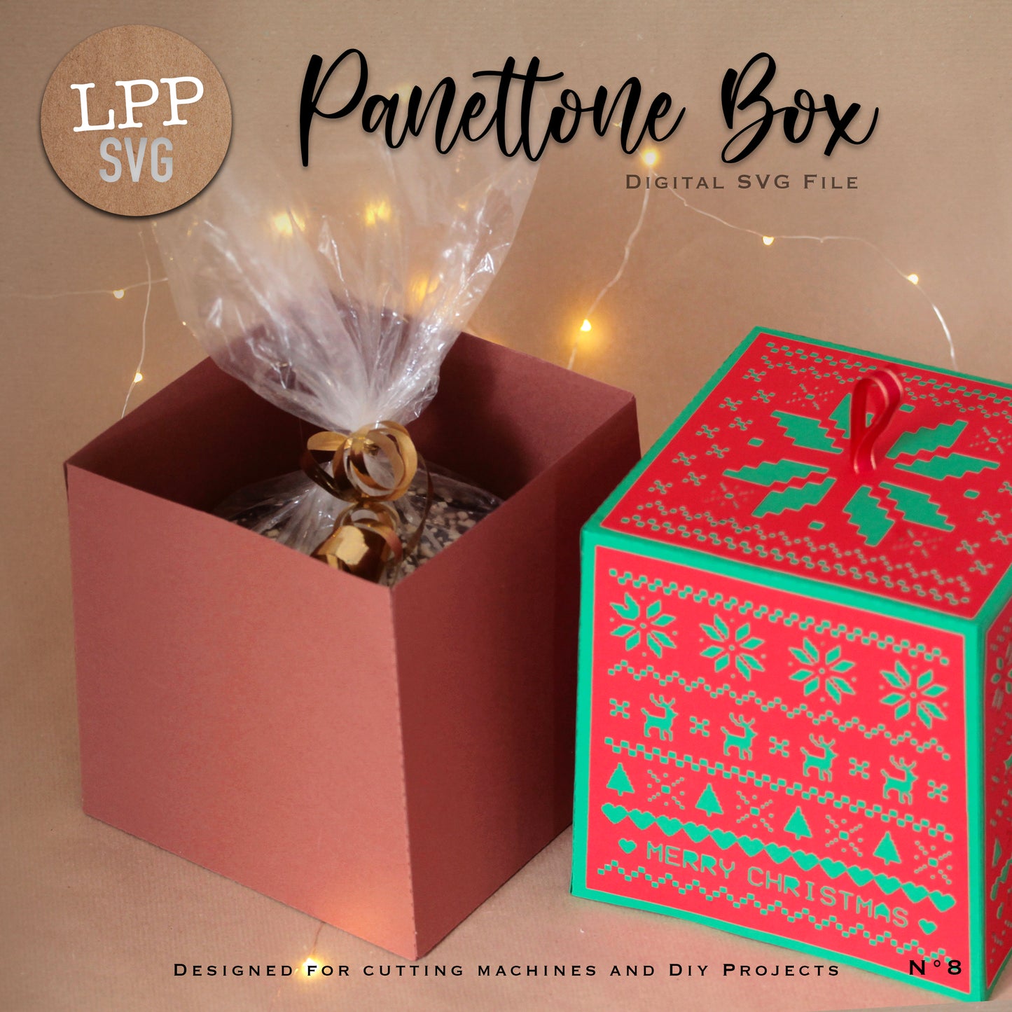 PANETTONE BOX - SVG