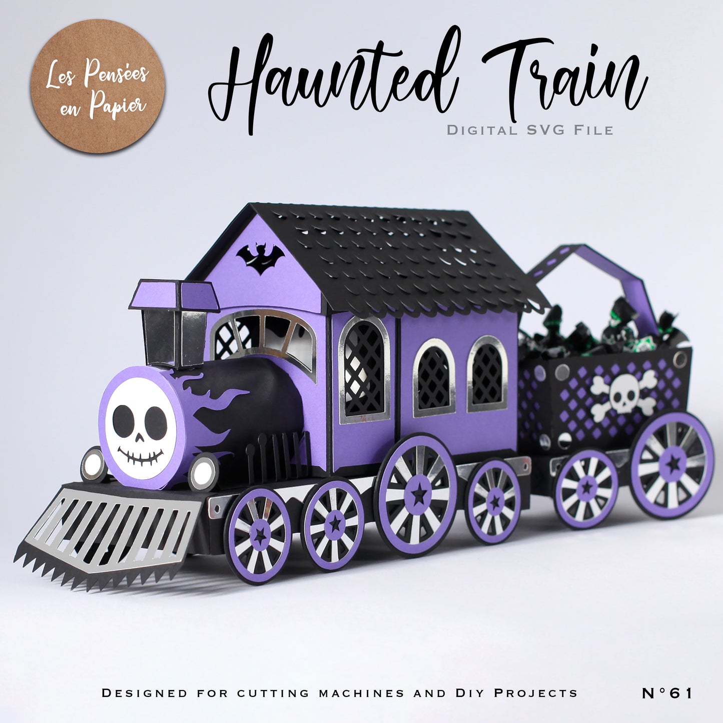HAUNTED TRAIN - SVG