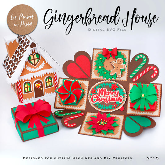 GINGERBREAD HOUSE - SVG