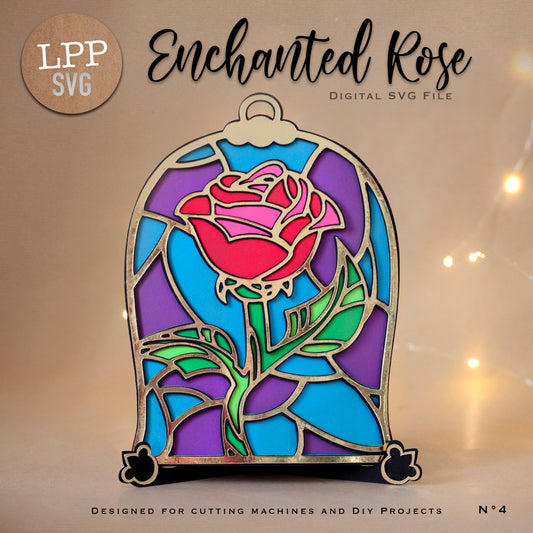 ENCHANTED ROSE - SVG