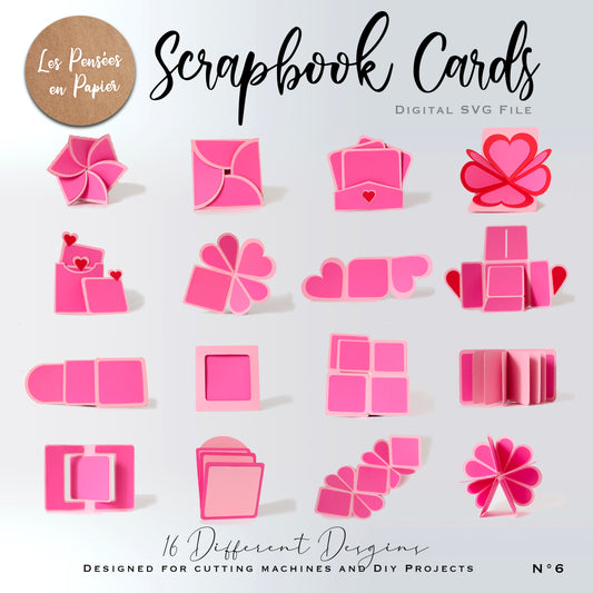 SCRAPBOOK CARDS - SVG