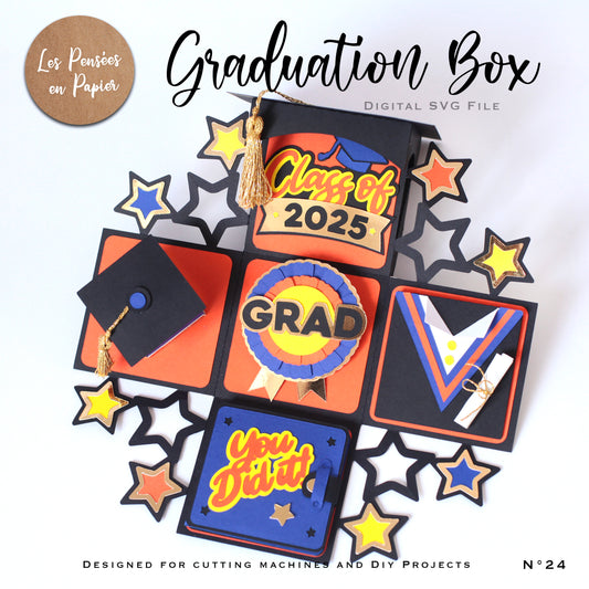 GRADUATION BOX - SVG