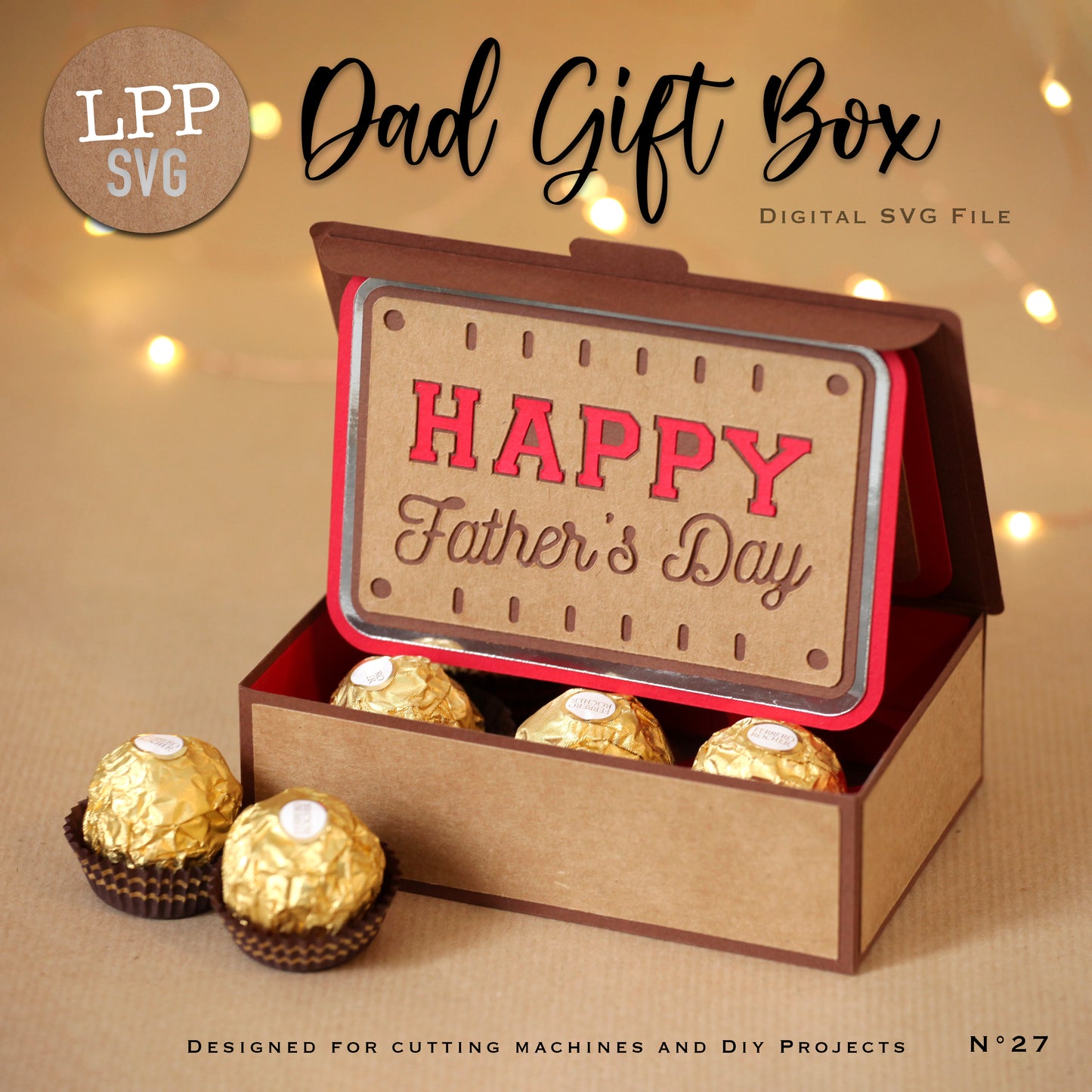 DAD GIFT BOX - SVG