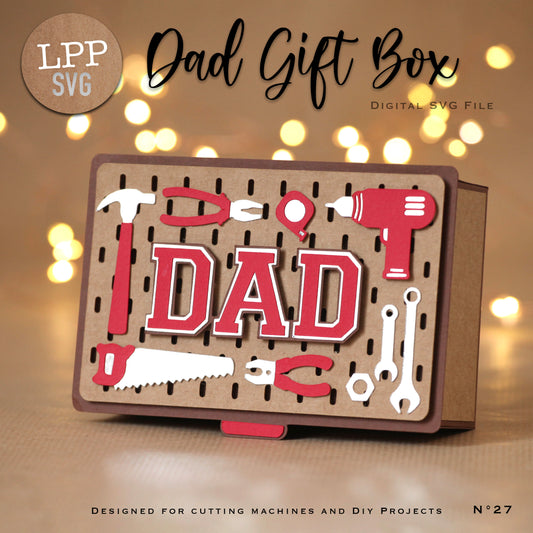 DAD GIFT BOX - SVG