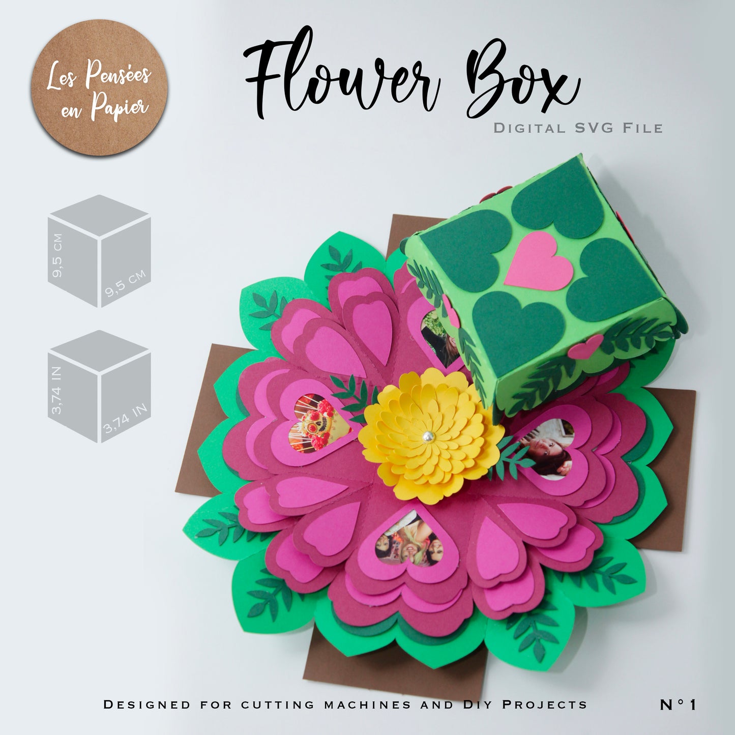 FLOWER BOX - SVG