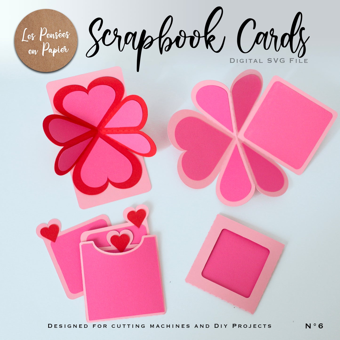 SCRAPBOOK CARDS - SVG