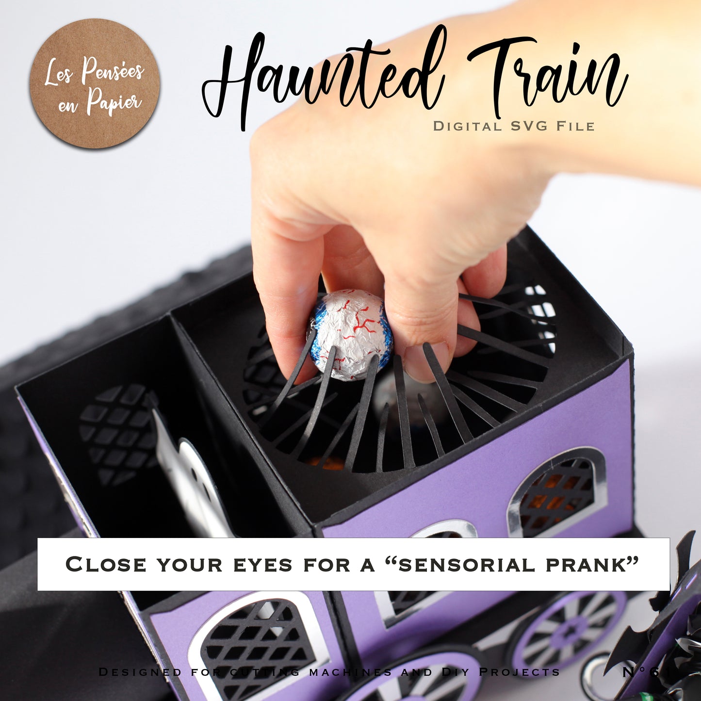 HAUNTED TRAIN - SVG