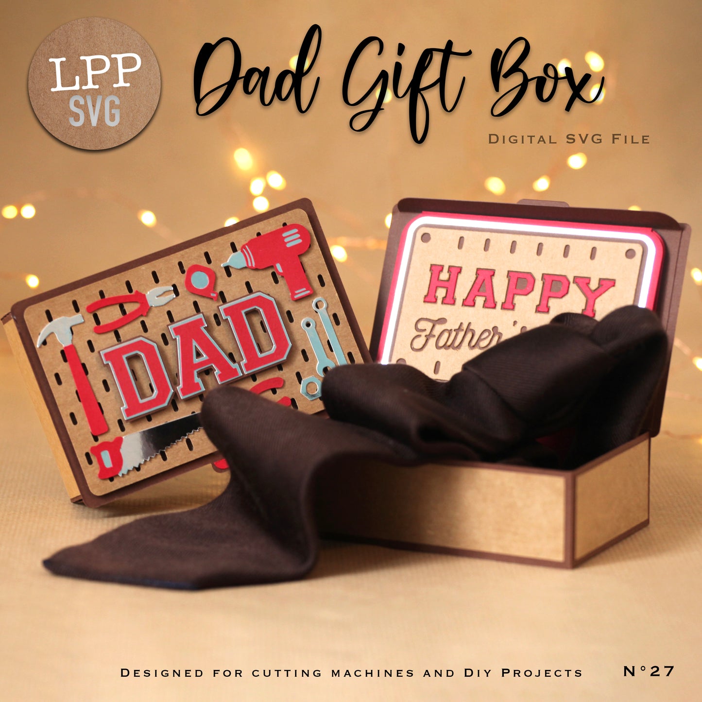 DAD GIFT BOX - SVG