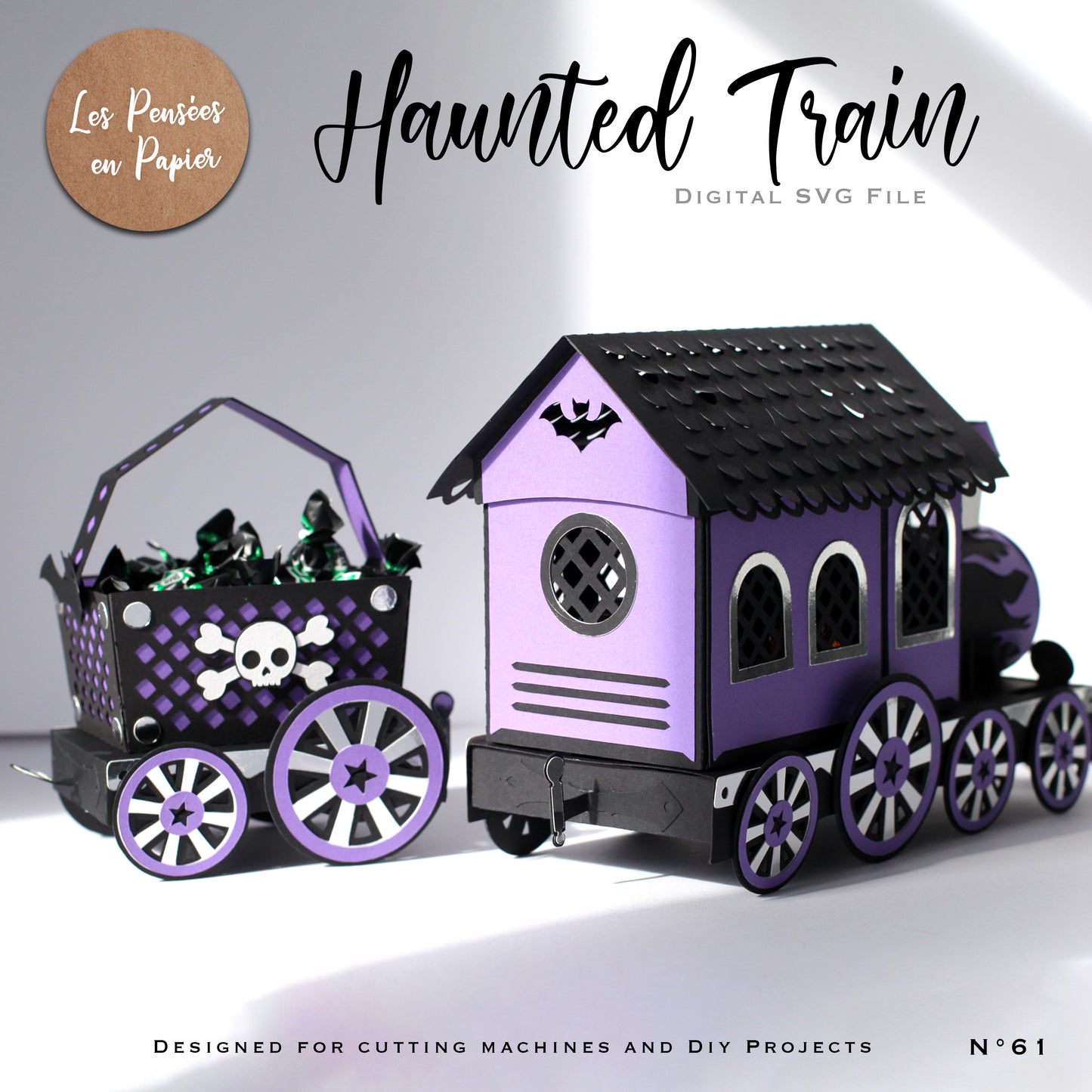 HAUNTED TRAIN - SVG