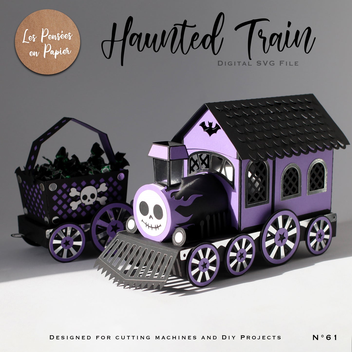 HAUNTED TRAIN - SVG