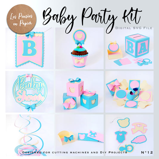 BABY PARTY KIT - SVG