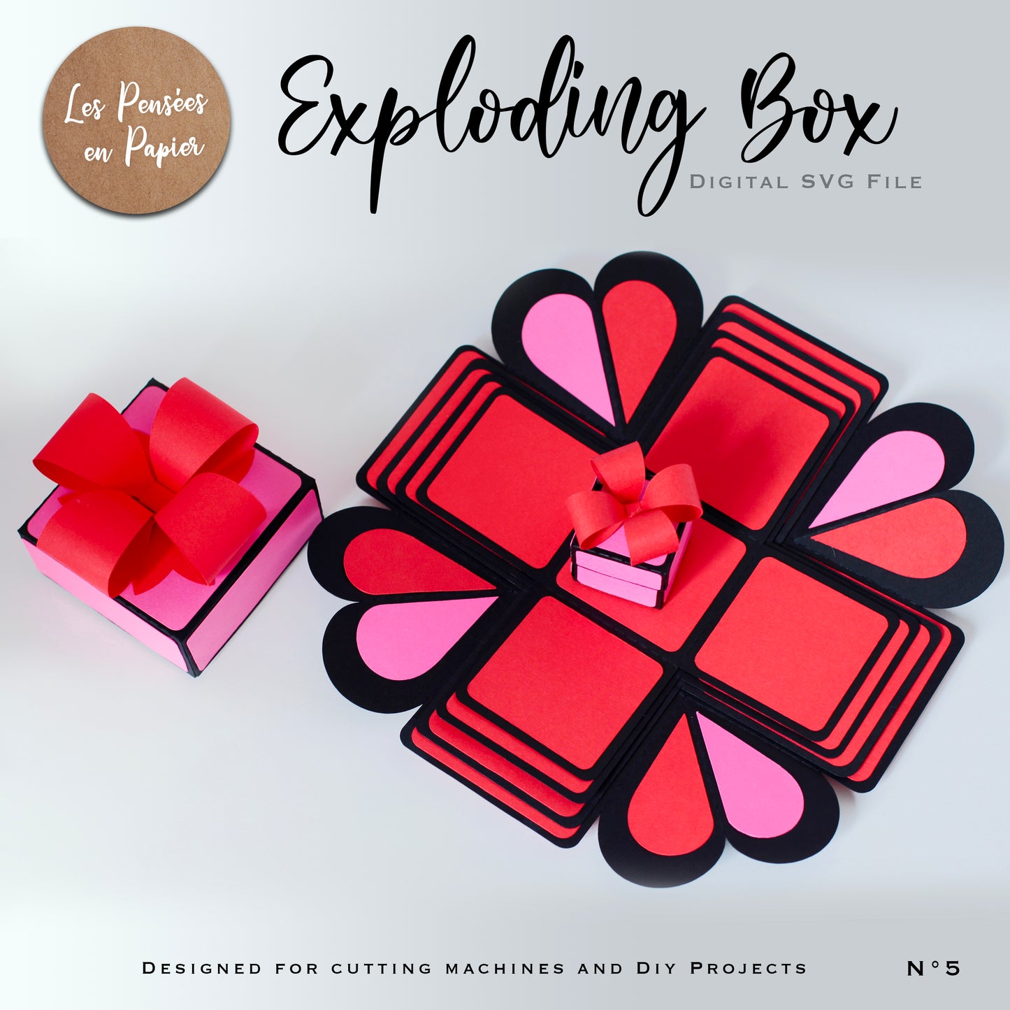 EXPLODING BOX - SVG