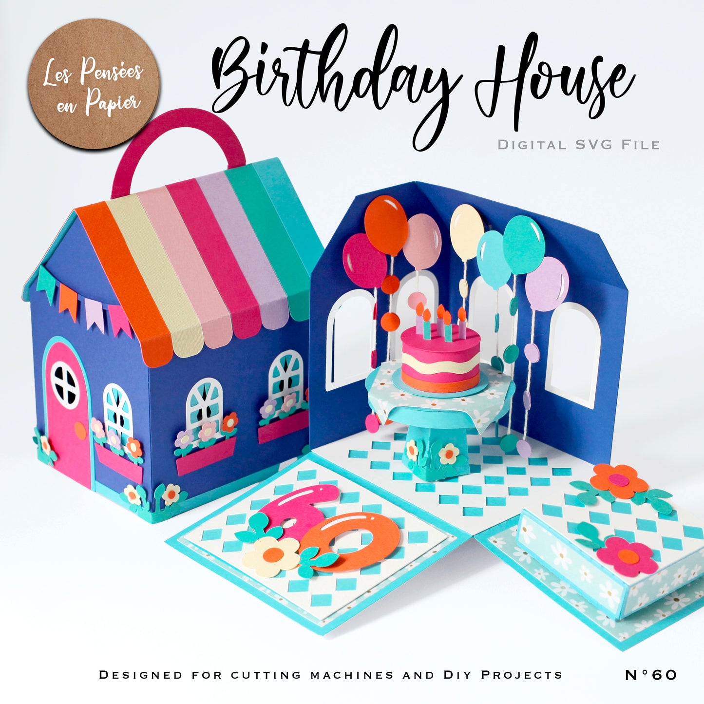 BIRTHDAY HOUSE - SVG
