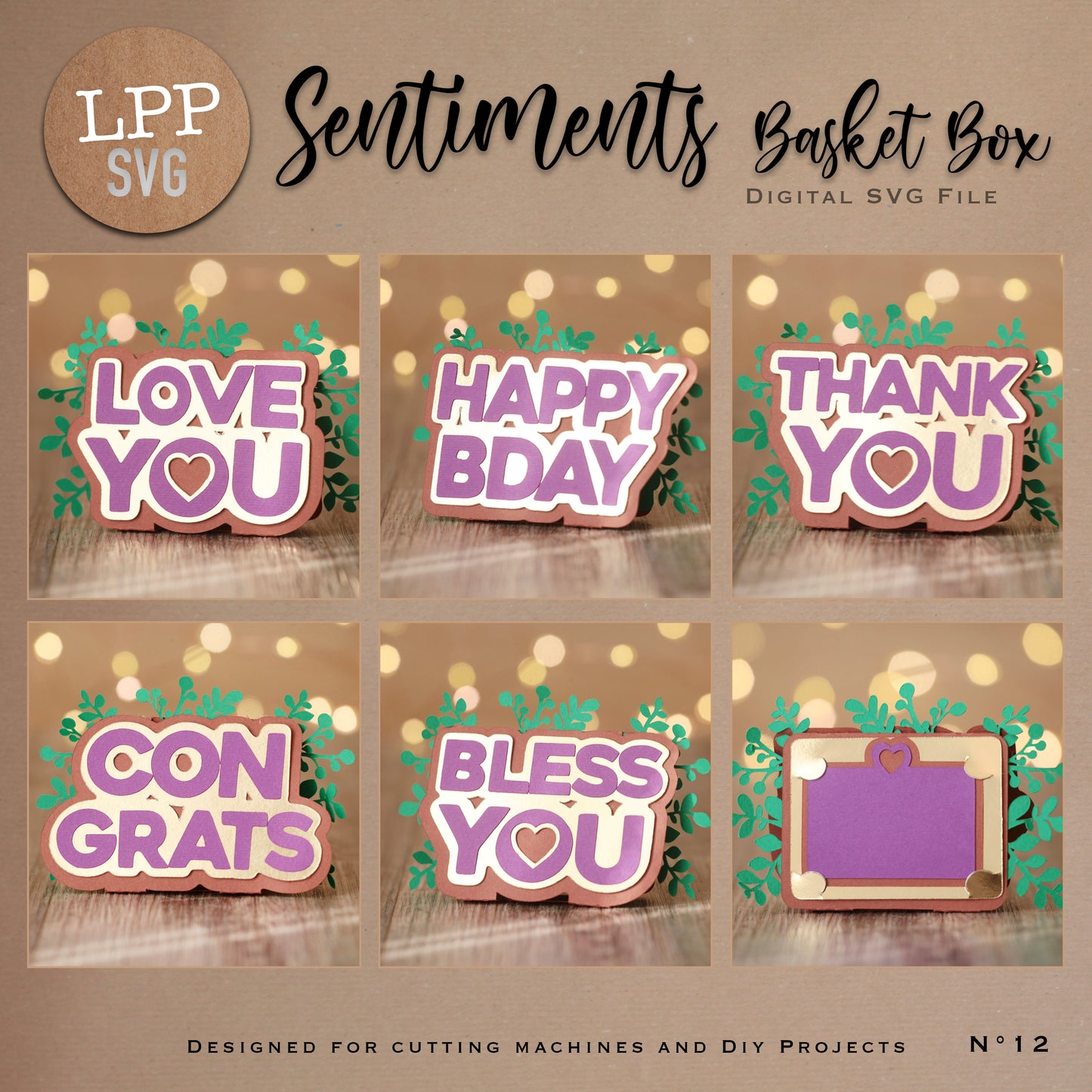 5 SENTIMENTS - SVG