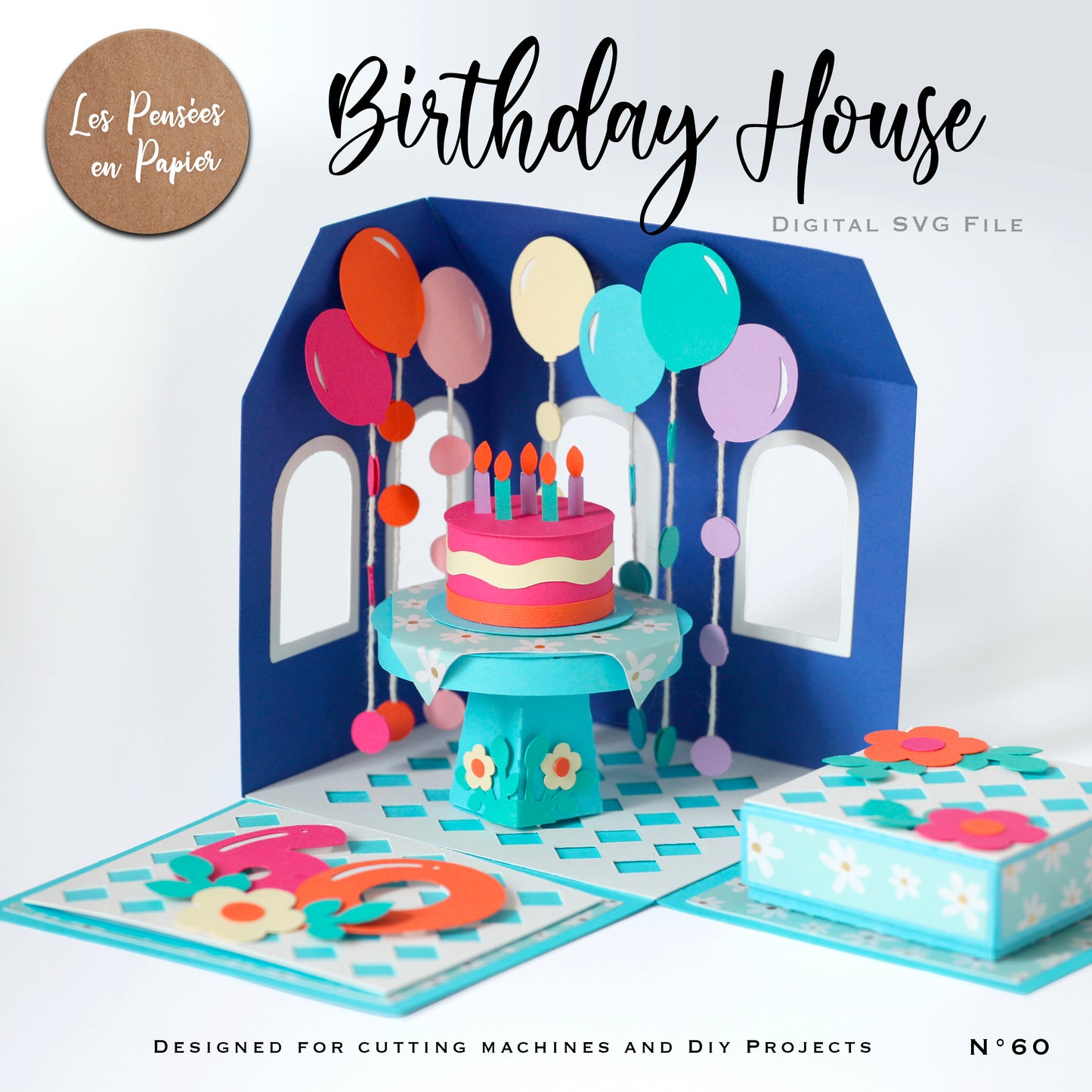 BIRTHDAY HOUSE - SVG
