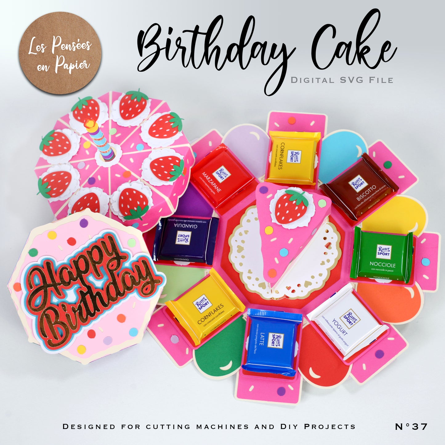 BIRTHDAY CAKE - SVG