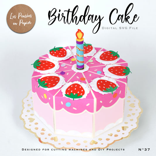 BIRTHDAY CAKE - SVG