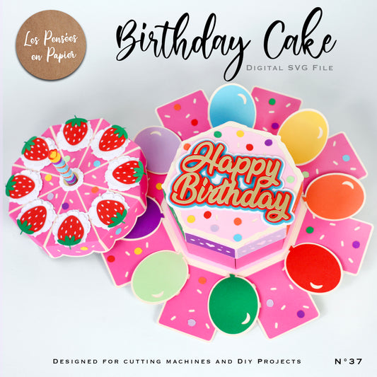 BIRTHDAY CAKE - SVG