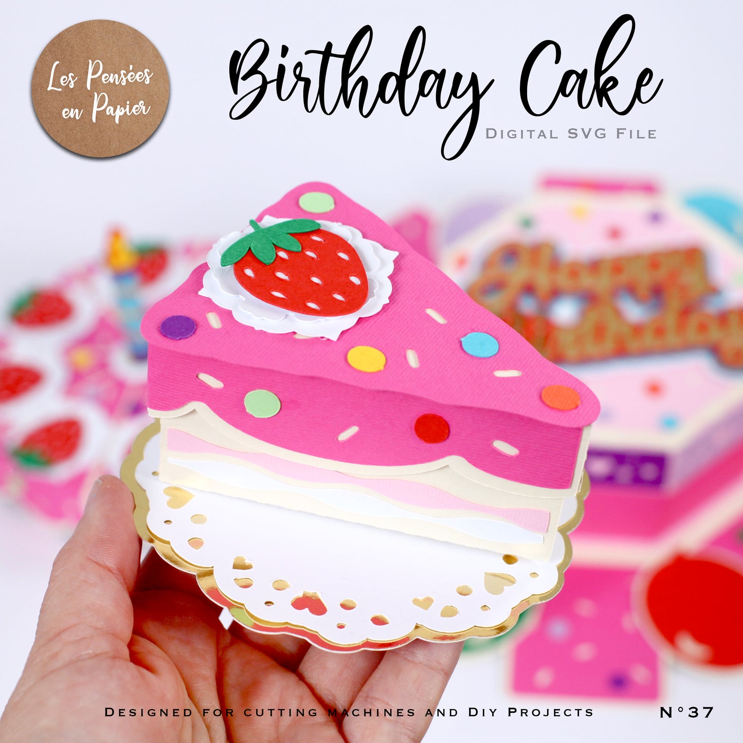 BIRTHDAY CAKE - SVG