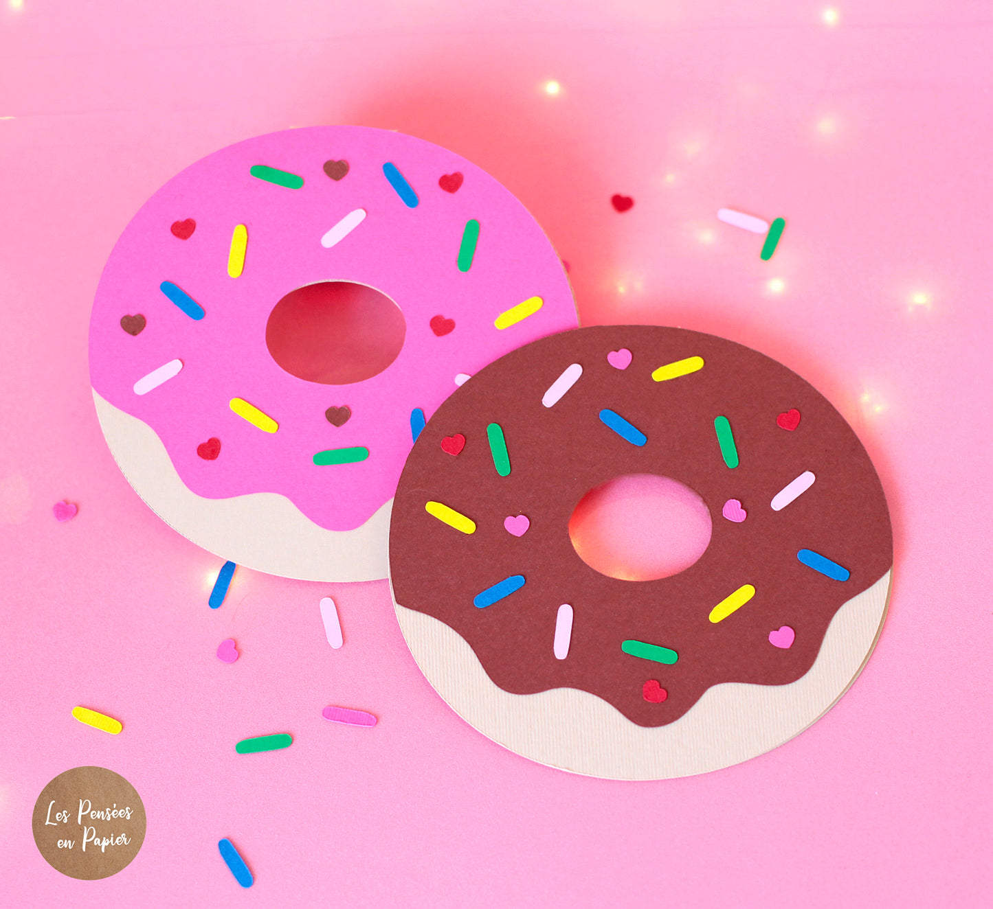 DONUT CARD - Free SVG
