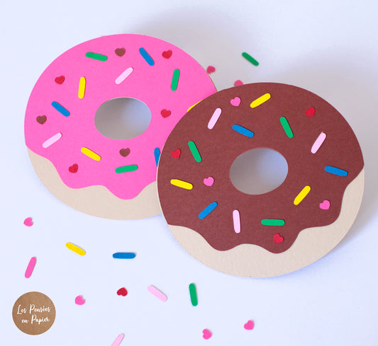 DONUT CARD - Free SVG