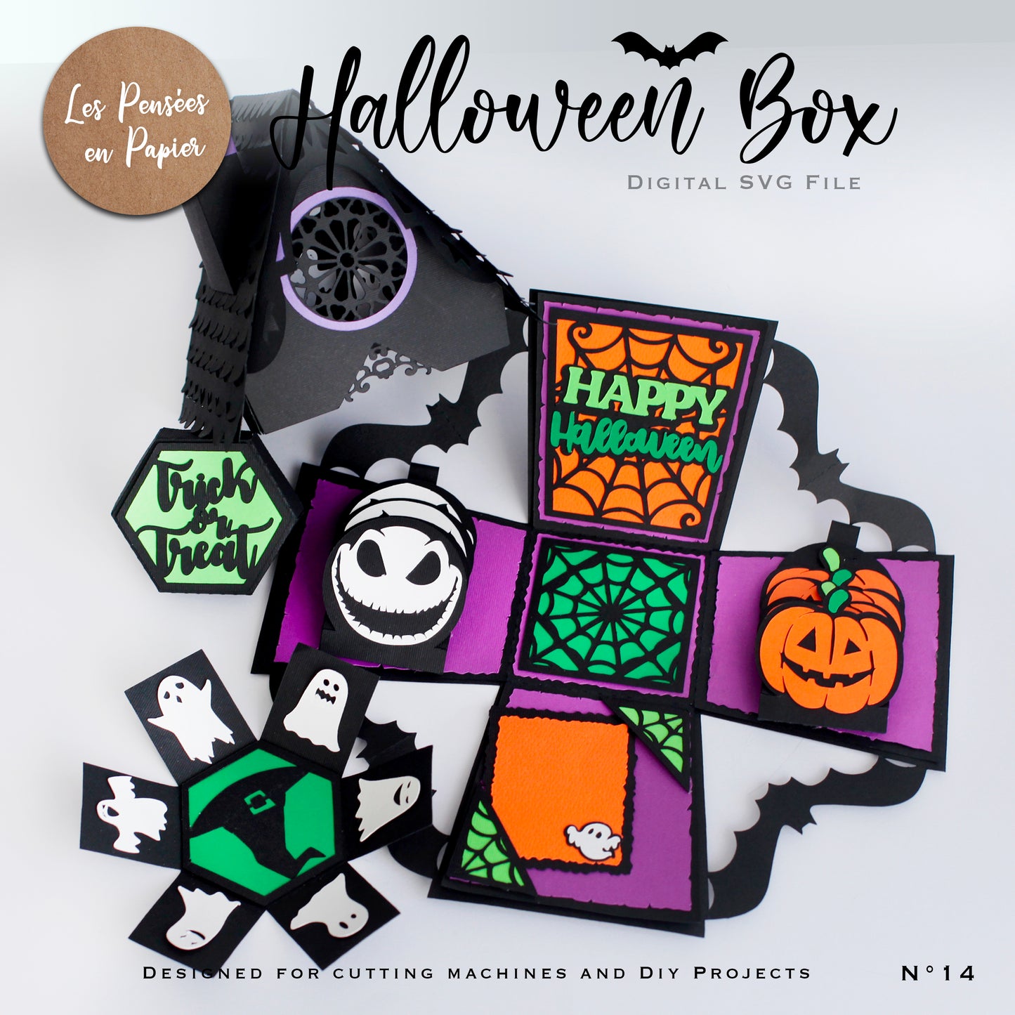 HALLOWEEN BOX - SVG