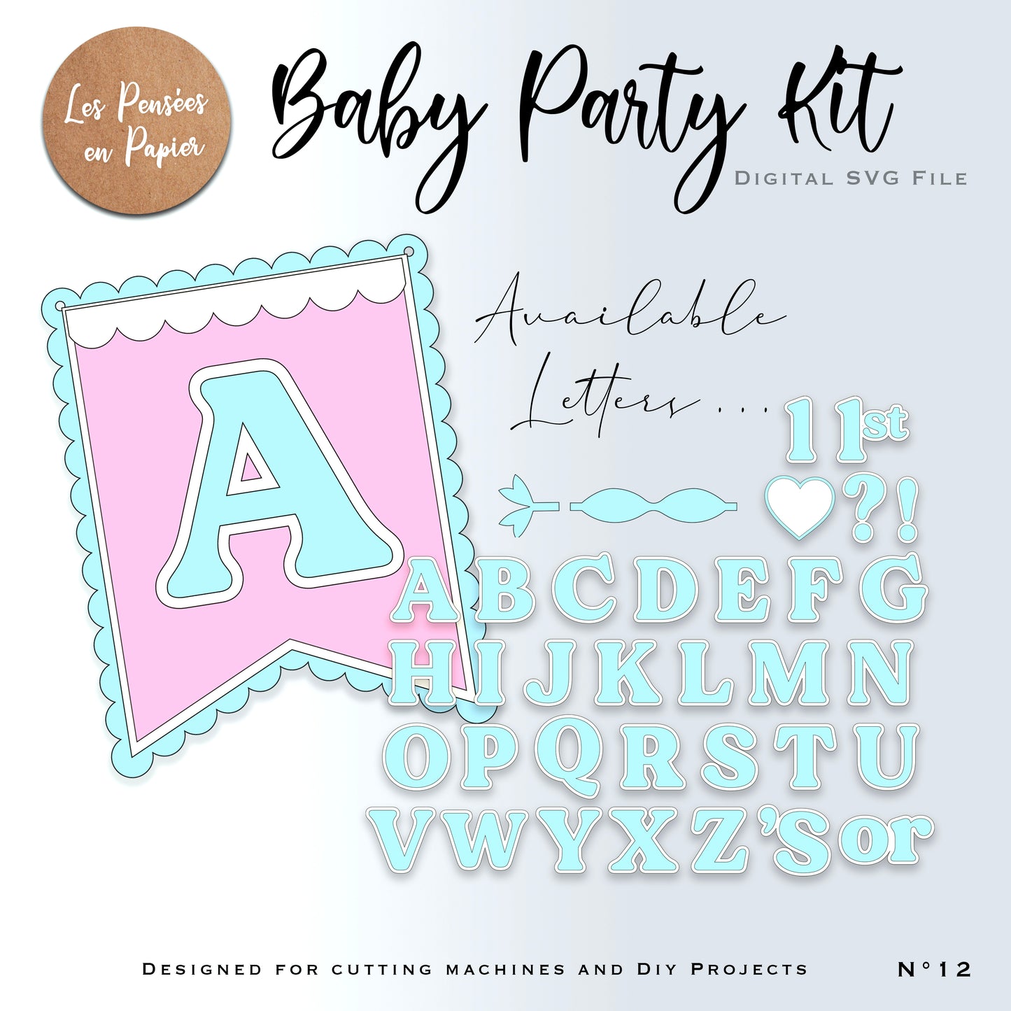 BABY PARTY KIT - SVG