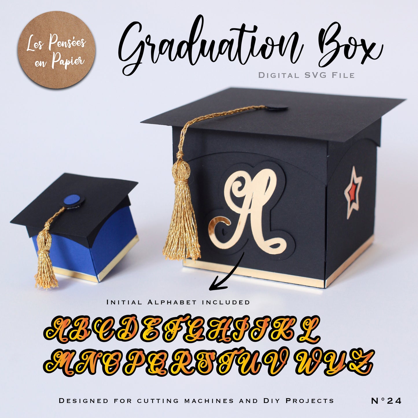 GRADUATION BOX - SVG