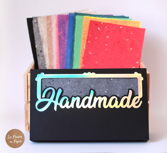 BOX HANDMADE - Free SVG