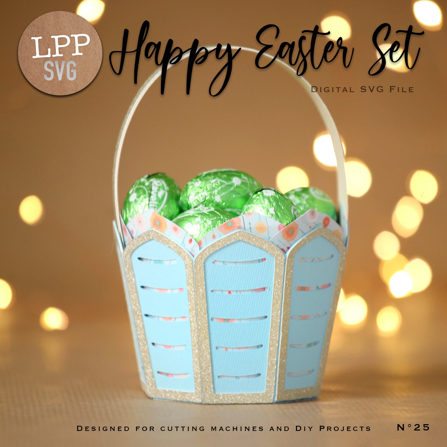 HAPPY EASTER SET - SVG