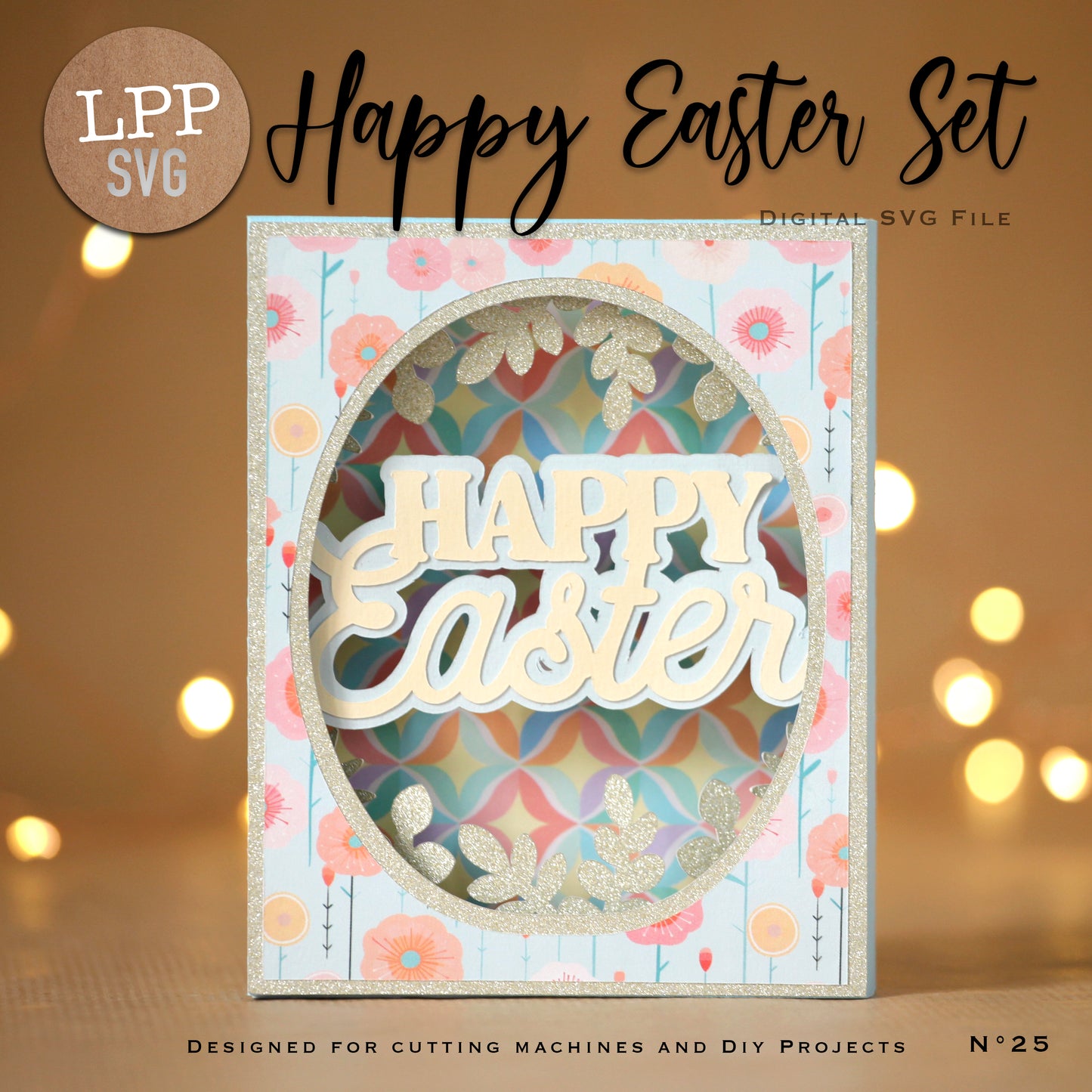 HAPPY EASTER SET - SVG